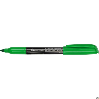 Marker permanentny okrągły zielony PY1002-GY 71092 (X)  cienki jak Sharpie