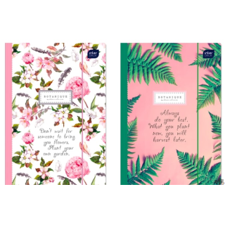 Teczka z gumką A4+ LUX UV BOTANIQUE  INTERDRUK *9103