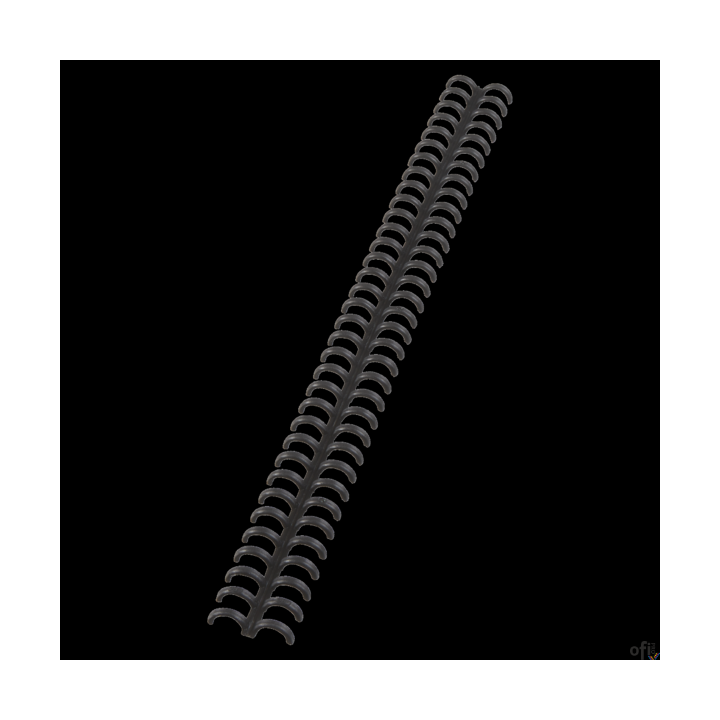 Grzbiety GBC do oprawy Click A4 34R 8mm czarne 388019E