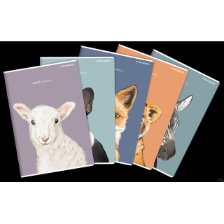 Zeszyt TOP ANIMAL A5 16K 70G GLADKA 400169486 Top 2000