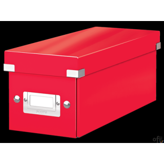 Pudło małe Leitz C&S WOW, czerwone 60410026