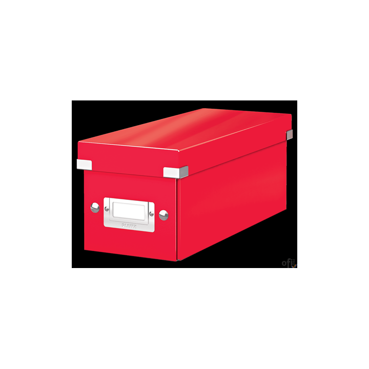 Pudło małe Leitz C&S WOW, czerwone 60410026