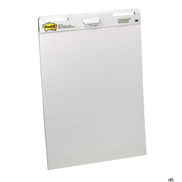 Samoprzylepne Arkusze Konferencyjne Post-it_, na flipchart, 63,5x77,5cm, 30 kart. 63.5x77.5    30 kartek