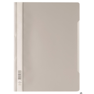 Skoroszyt A4 z przezroczystą okładką z PP szary 257310 DURABLE (50)