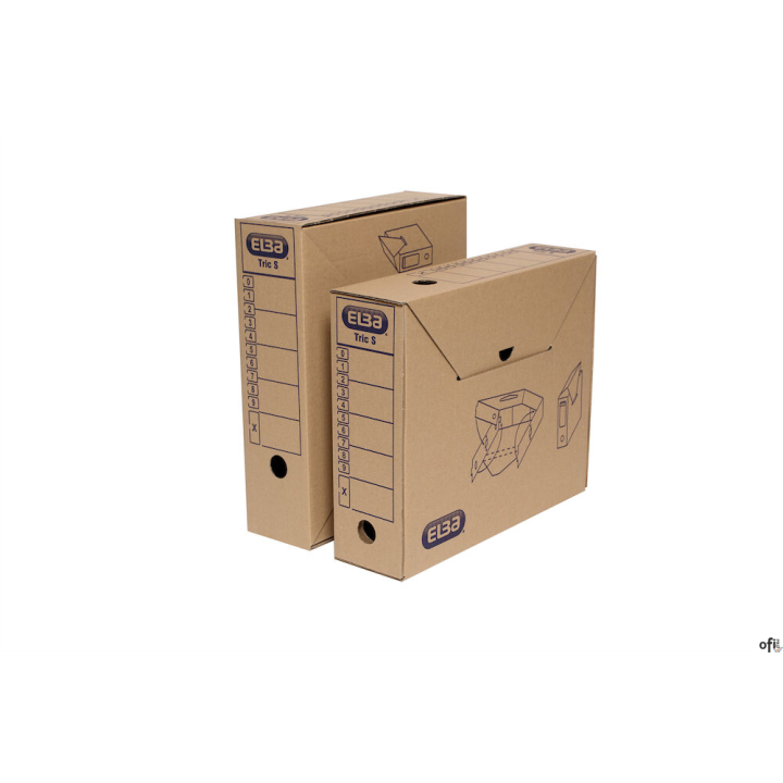 Pudło archiwizacyjne na segregator i dokumenty TRIC S 9,5cm, ELBA 100552625