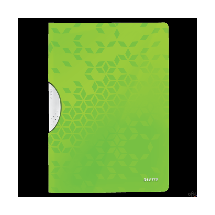Skoroszyt z klipsem Leitz WOW, zielony 41850054