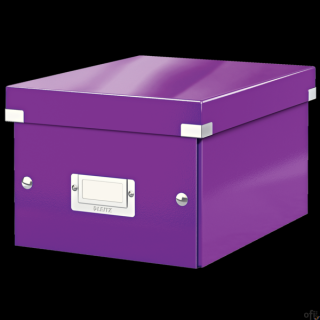 Pudełko LEITZ Click & Store A5 fioletowe 60430062