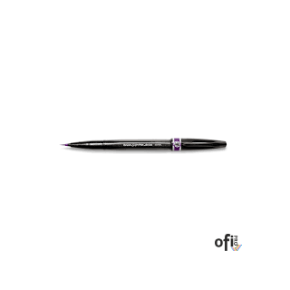 Precyzyjny pędzelek do kaligrafii i liternictwa Brush SignPen Artist fioletowy SESF30-V PENTEL