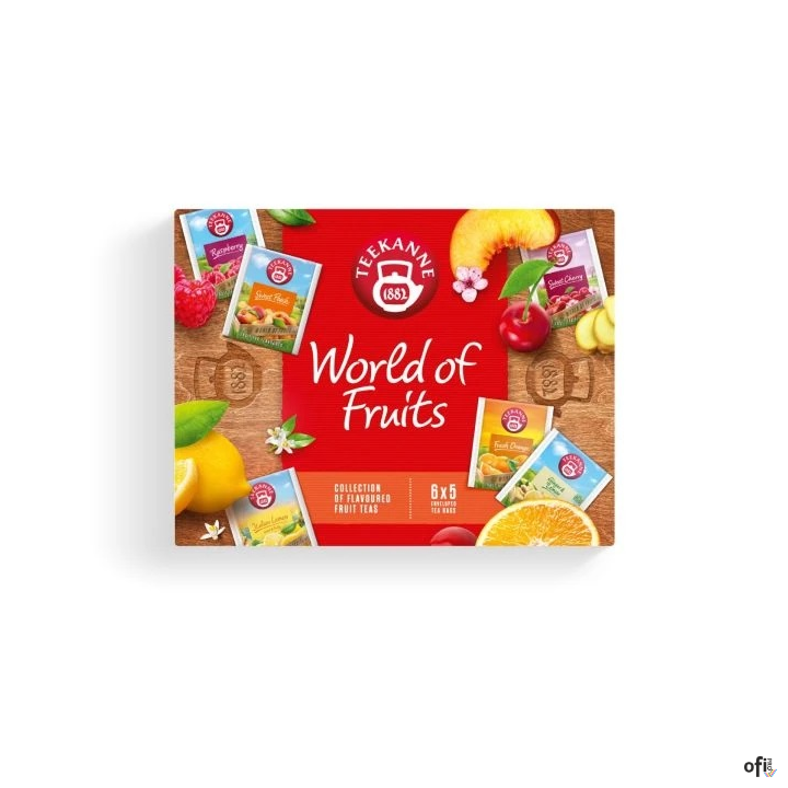 Herbata TEEKANNE zestaw World of Fruits 6x5 kopert