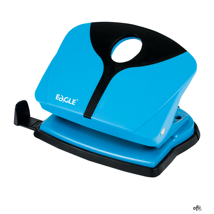 Dziurkacz EAGLE TYP6602 110-1687 niebieski 16 kartek