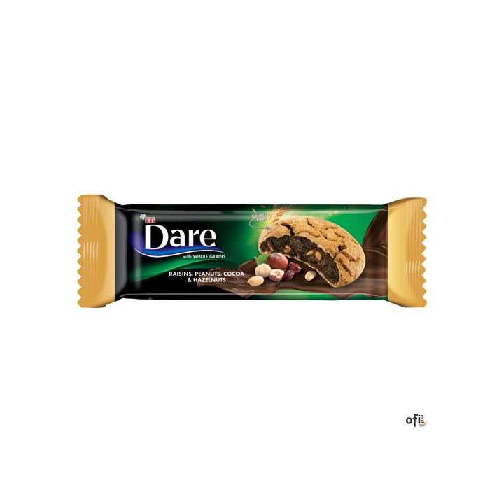 Ciastka kakaowe z pastą ze słonecznika Dare 105 g