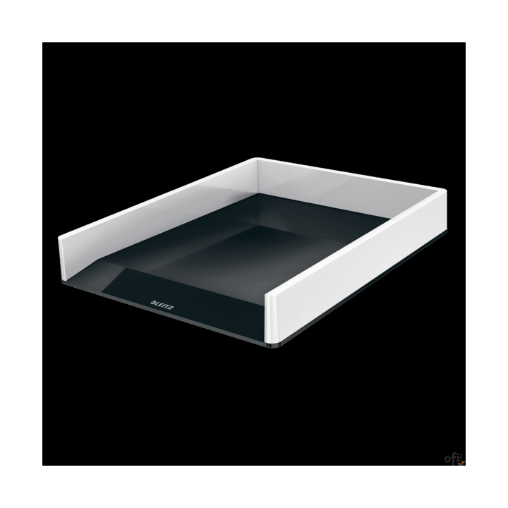 Półka na dokumenty Leitz WOW dwukolorowa, czarna 53611095