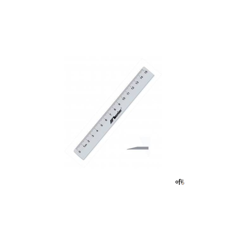 Linijka metalowa 15cm 30403 LENIAR