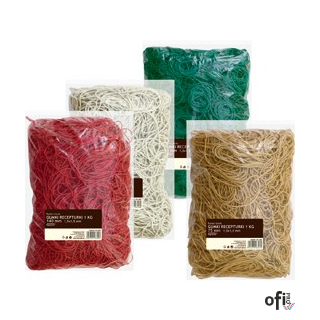 Gumki recepturki 100 mm, średnica 100 mm GRAND 130-1036 1kg 1,5x1,5mm