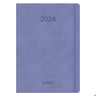 Kalendarz Tygodniowy A5 Flex Fioletowy 2024 9588369 Herlitz
