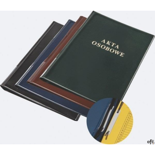 Teczka akt osobowych A4 PVC granat 0409-0013-02 PANTA PLAST