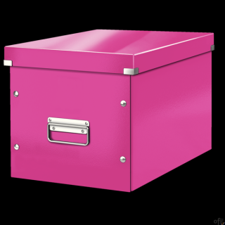 Pudło uniwersalne LEITZ C&S rozmiar L różowe 61080023