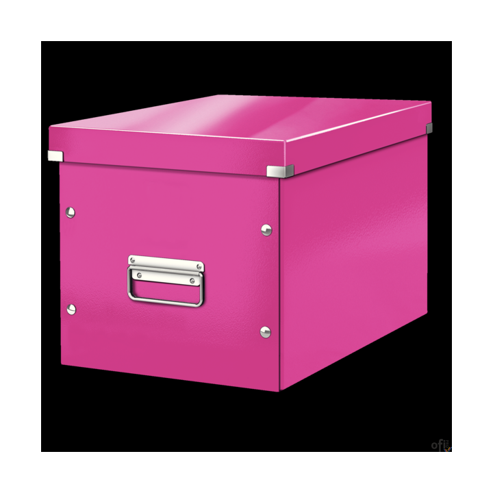 Pudło uniwersalne LEITZ C&S rozmiar L różowe 61080023