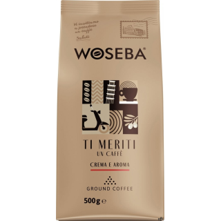 Kawa WOSEBA TI M ERITI CREMA E AROMA 500g mielona