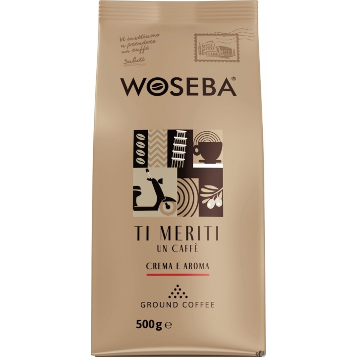 Kawa WOSEBA TI M ERITI CREMA E AROMA 500g mielona