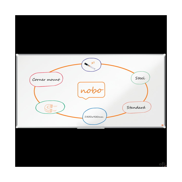 Tablica stalowa Nobo Premium Plus 1800x900mm 1915160