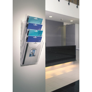 Pojemnik na ulotki XL 5 pojemników przezr. A4 858619 COMBIBOXX DURABLE