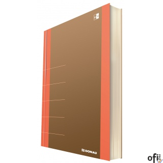 Notatnik DONAU LIFE 165x210mm 80k NEON pomarańczowy 1370001FSC-12