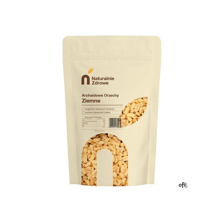 ORZECHY ZIEMNE ARACHIDOWE PRAŻONE BEZ SOLI 1kg