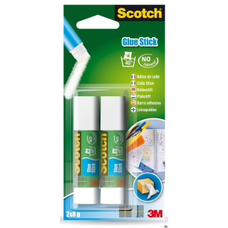 Klej w sztyfcie SCOTCH_ (2x6208D) Office, zawieszka, 2szt., 2x8g, 3M-UU008295139