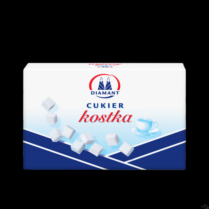 Cukier biały w kostkach 1kg DIAMANT