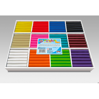 Modelina max 216 wałeczków Sweet Colours 01068 KOMA-PLAST