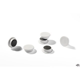 Magnesy do tablic, 21 mm Biały 475202 DURABLE