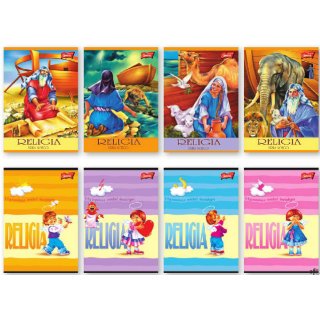 Zeszyt A5 32k kr. cień RELIGIA laminowany kratka UNIPAP