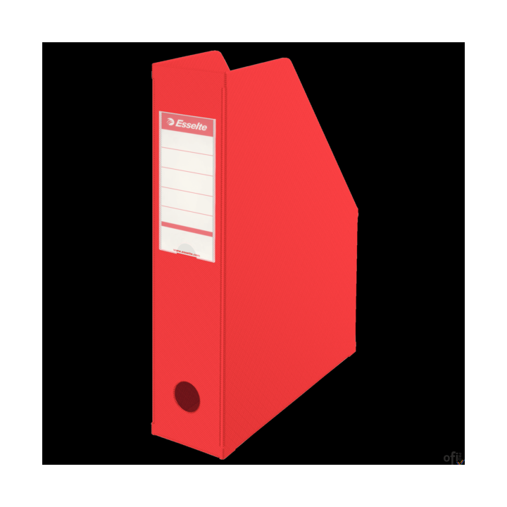 Pojemnik składany A4 70mm czerwony ESSELTE PVC 56003