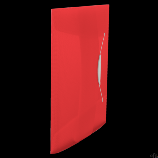 Teczka z gumką ESSELTE VIVIDA 15mm czerwona 624042