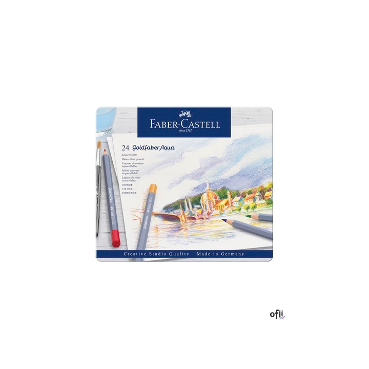 Kredki akwa.GOLDFABER aqua 24kol.op.metal. 114624 FC