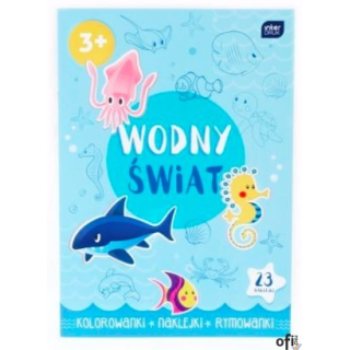 Kolorowanka A4 16 z naklejkami  INTERDRUK