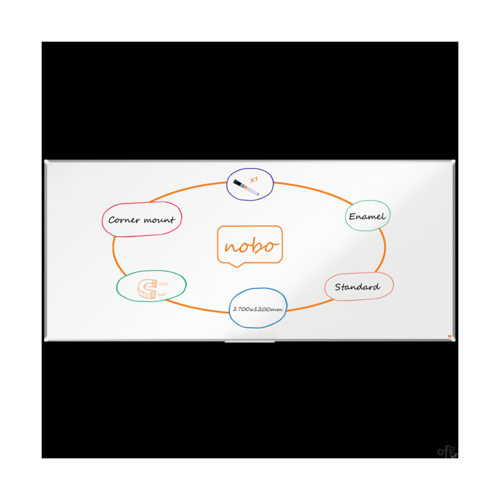 Tablica porcelanowa Nobo Premium Plus 2700x1200mm 1915152