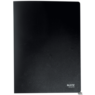 Album ofertowy Recycle 40 koszulek A4 PP, czarny Leitz, 46770095