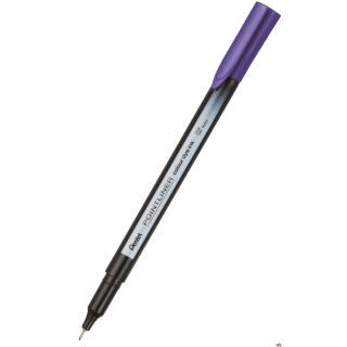Cienkopis pointliner colour, fioletowy z tuszem na bazie wody, S40-V PENTEL