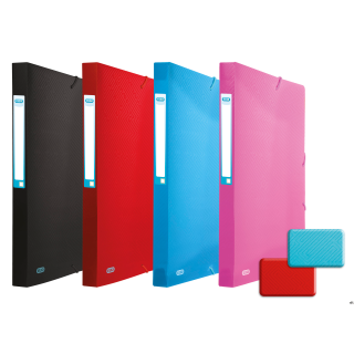 Teczka z gumką ELBA URBAN A4/40mm czarna 400104371