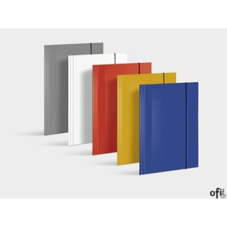 Teczka z gumką Soft (1) popielata VAUPE, 302/09