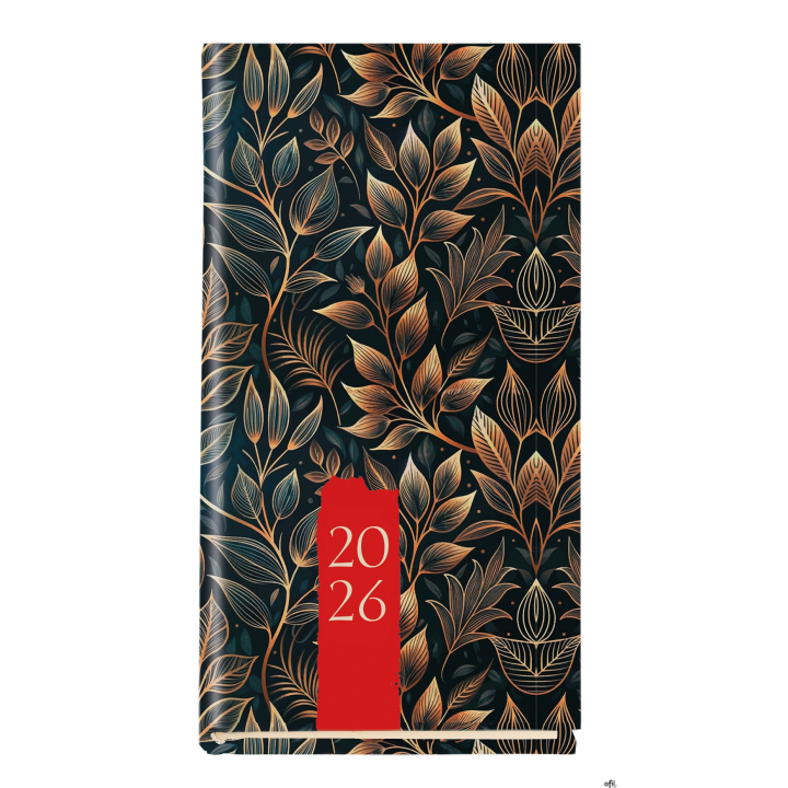 Terminarz Koliber 75x130mm 2026 Michalczyk i Prokop T-320-01 KALENDARZ tydzień na 2 stronach