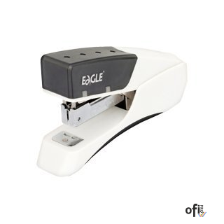 Zszywacz EAGLE SOFT TOUCH S5173, biały, 30 kartek 30k save force 110-1598 na zszywki 24/6 26/6