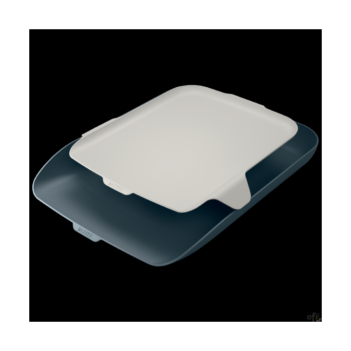 Półka na dokumenty z organizerem Leitz Cosy, szara 52590089