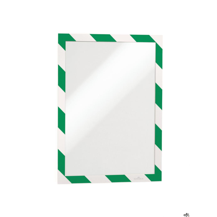 DURAFRAME SECURITY A4  dwukolorowa, samoprzylepna ramka magnetyczna 4944131 DURABLE 2 sztuki