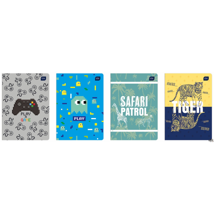 Zeszyt A5 16k. kol.3 linie TRENDS BOYS/GIRLS