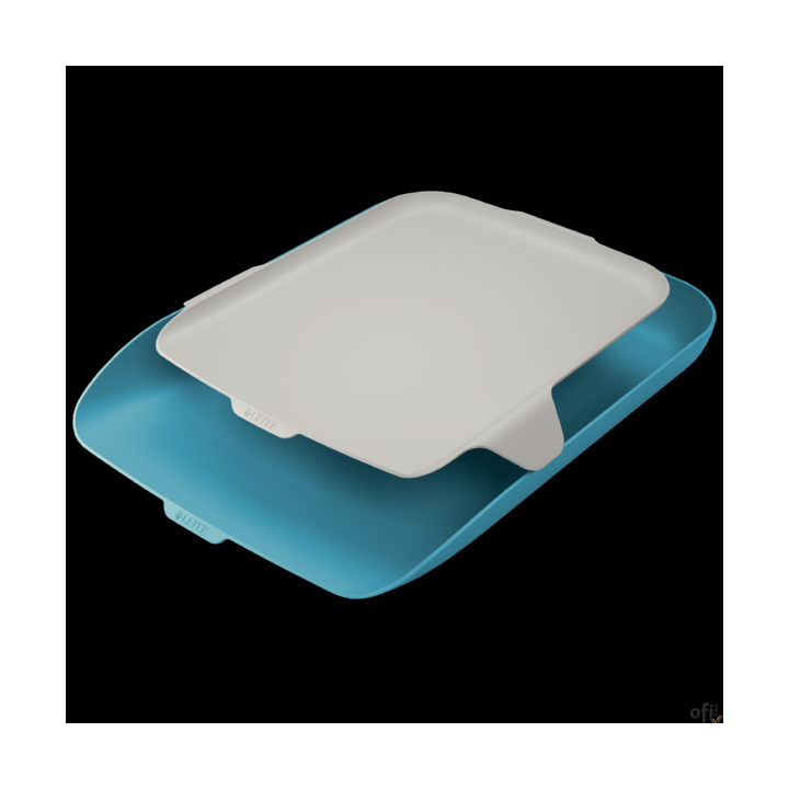 Półka na dokumenty z organizerem Leitz Cosy, niebieska 52590061