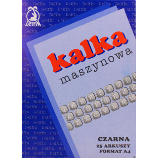Kalka maszynowa A-4 25ark. DELFIN