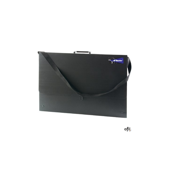 Teczka na rysunki A1 czarna (850 x 605 x 40 mm) 90423 LENIAR